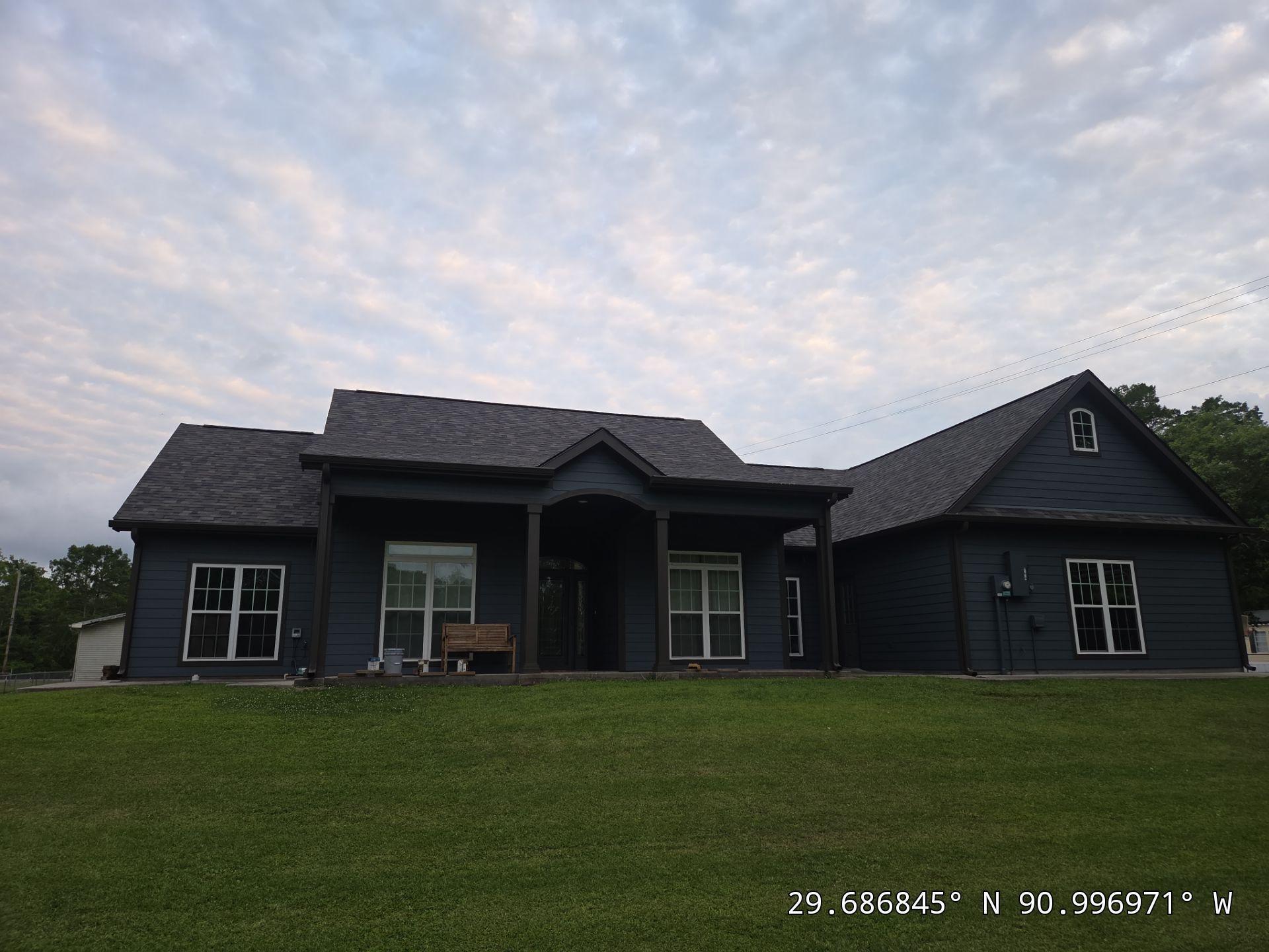 Completed FORTIFIED roof replacement on a South Louisiana home eligible for the Fortify Homes grant
