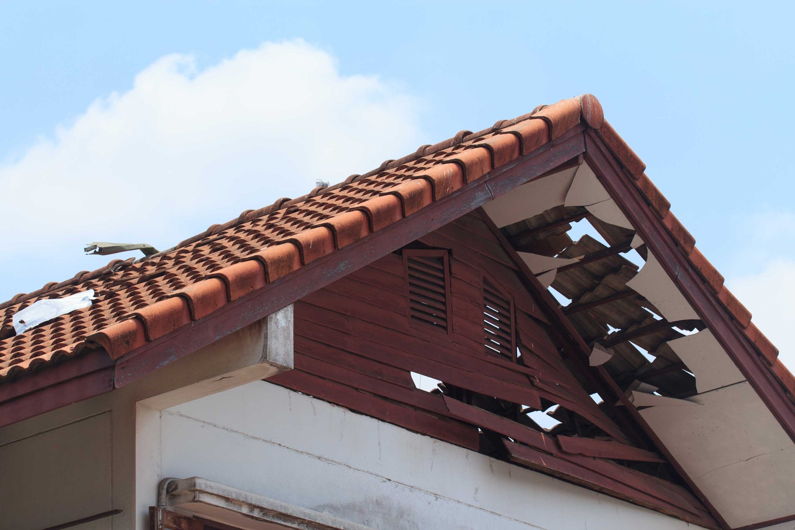 roof storm damage