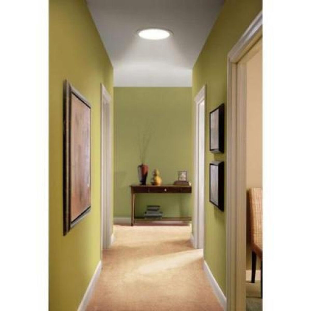 Interior view of light from solar tube