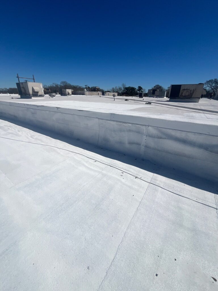 Completed Repair and ReRoof Commercial Property