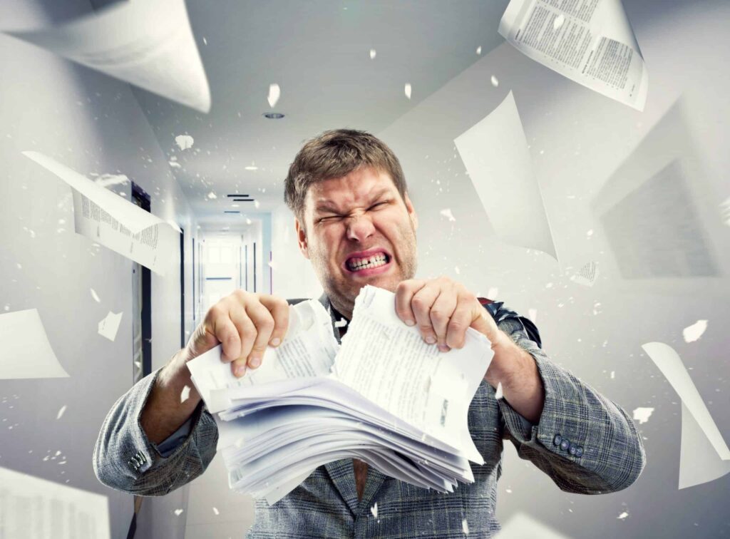 Frustrated homeowner