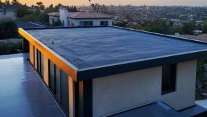 Flat roof design