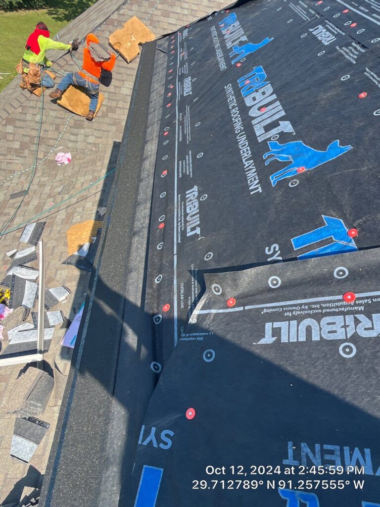 Fortified roof install
