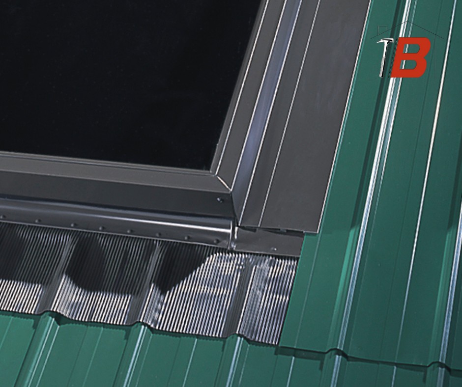 Flashing around a skylight