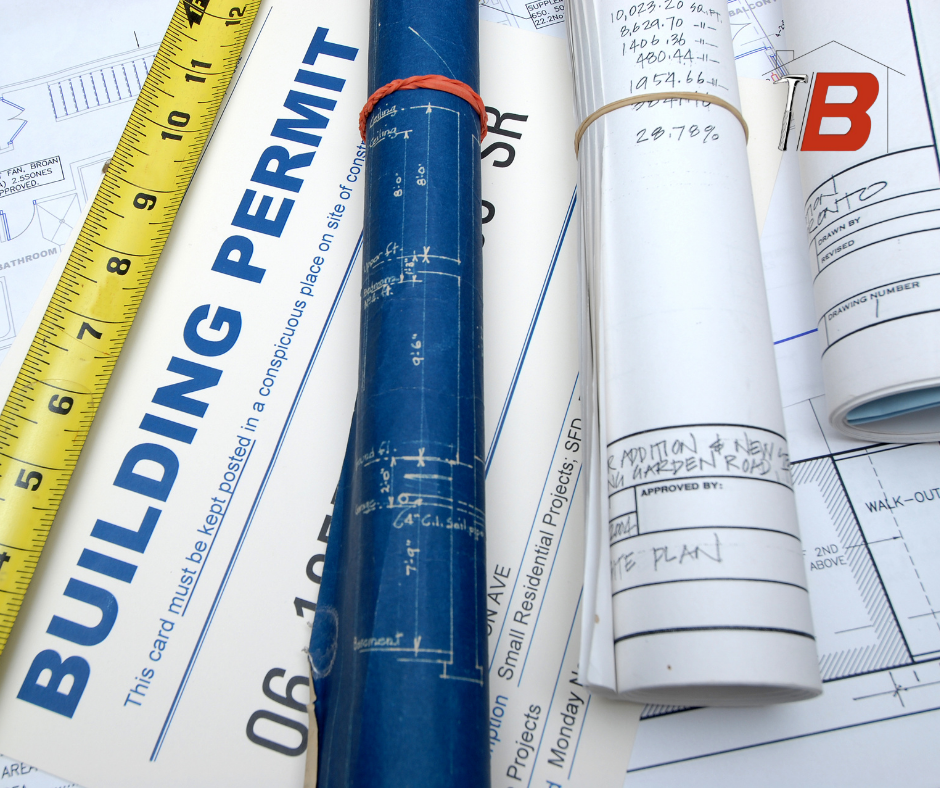 Permits required for roofing project.