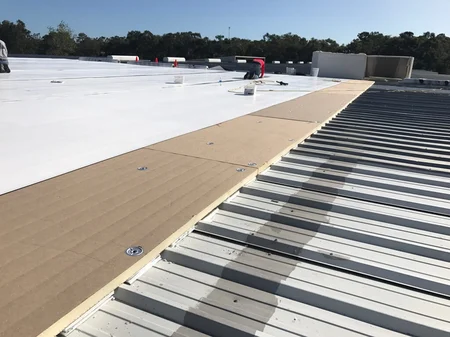 Metal roof retrofit