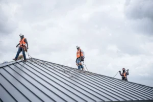 Metal roofer repair