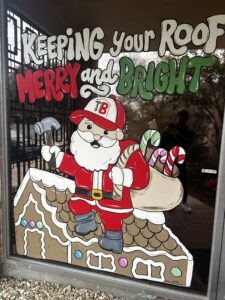 Merry Christmas from Brown's Roofing Christmas Light Tips