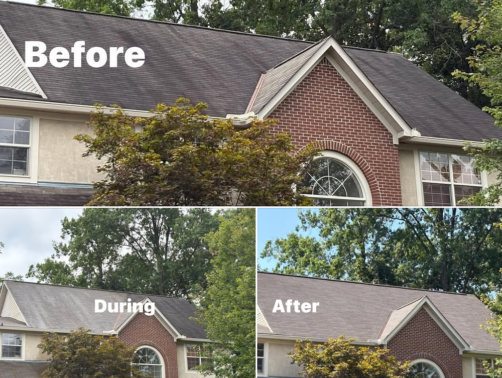 roof rejuvenation before and after